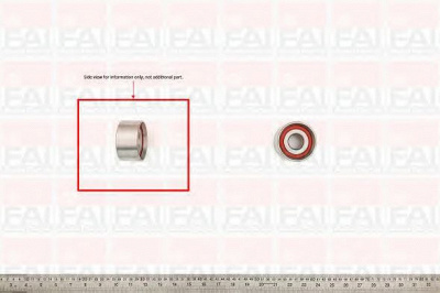 FAI AUTOPARTS t9277 -  Паразитный / Ведущий ролик, зубчатый ремень